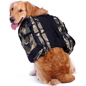 Satteltasche-Hund Hengu Großer Hunderucksack, verstellbar