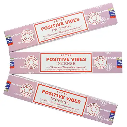 Satya-Räucherstäbchen Satya Nag Champa Positive Vibes