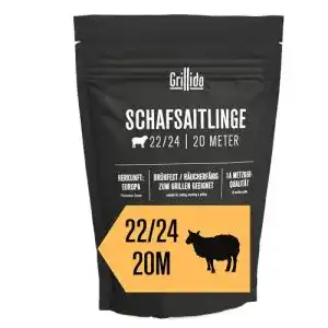 Schafsaitling Grillido Kaliber 22/24, 20 Meter, brühfest, rauchfähig