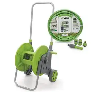 Schlauchwagen 3/4 Zoll VITO, mit Gartenschlauch 25 Meter