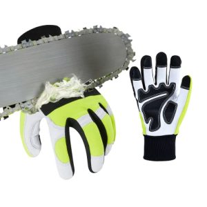 Cut protection glove chainsaw