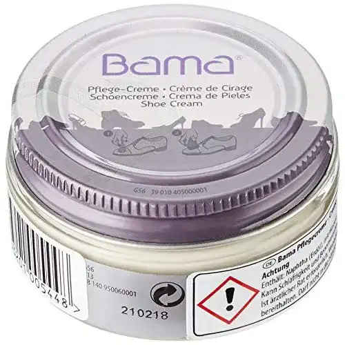 Schuhcreme weiß Bama Unisex Pflegecreme 50 Ml Creme-Weiß