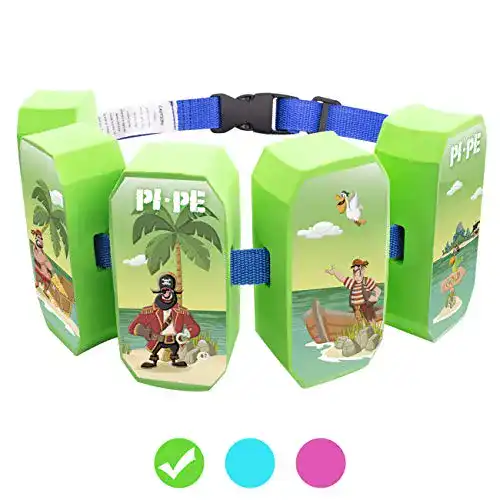 Schwimmhilfe PI-PE Schwimmgürtel für Kinder 5 Blöcke