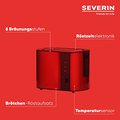 Severin-Toaster SEVERIN Automatik-Toaster, mit Brötchenaufsatz