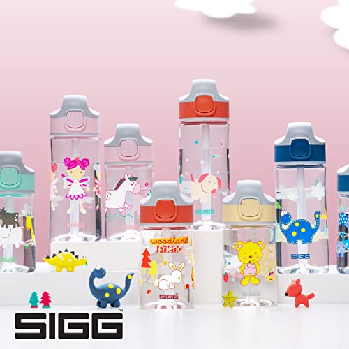 Sigg-Trinkflasche SIGG Miracle Kinder 0.45 L mit Strohhalm