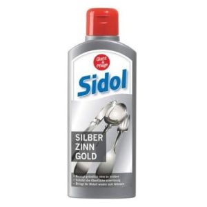 Silberpolitur SIDOL | Gapatec SIDOL Silber Zinn Gold 250ml
