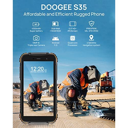 Smartphone bis 150 Euro DOOGEE S35 Outdoor Handy 4G