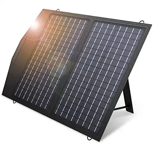 Solaranlage ALLPOWERS Solar Ladegerät, 60W Solarpanel