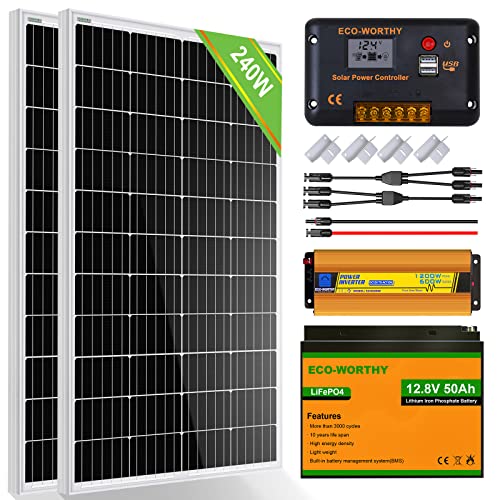 Die beste solaranlage eco worthy 240w komplettset netzunabhaengig Bestsleller kaufen