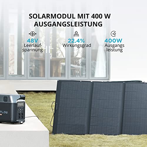 Solaranlage EF ECOFLOW ECOFLOW 400W Solar Panel