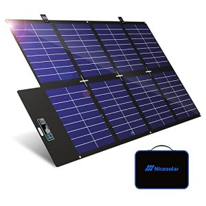 Solaranlage Nicesolar Tragbar Solarpanel 200W faltbar kompakt