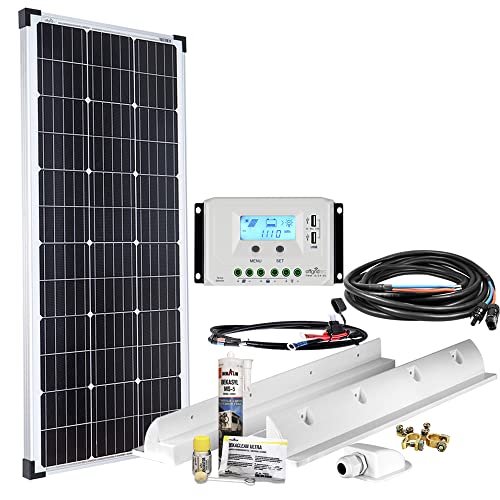 Die beste solaranlage offgridtec fuer wohnwagen 100 watt komplett set Bestsleller kaufen