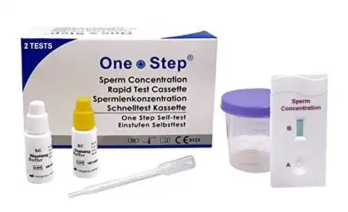Spermatest One+Step 2 Stück Fruchtbarkeitstest für Männer