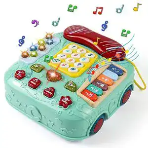 Spielzeug-Telefon Akokie Baby Spielzeug ab 1 Jahr Interaktiv