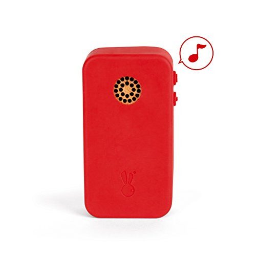 Spielzeug-Telefon Janod J05334 Holz-Telefon für Kinder, mit Ton