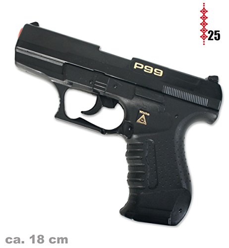 Die beste spielzeugpistole narrenwelt pistole agent p99 25 schuss Bestsleller kaufen