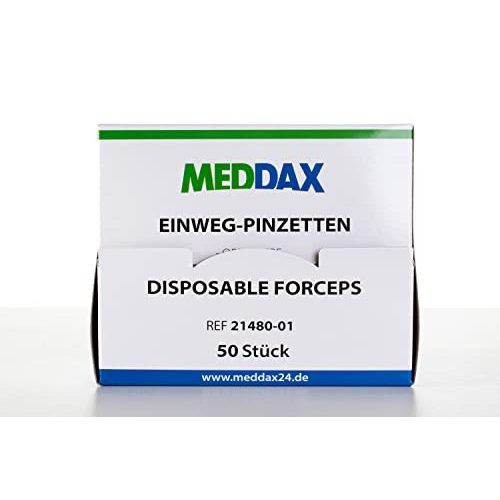 Splitterpinzette MEDDAX Einmal-Pinzetten steril 50 Stück