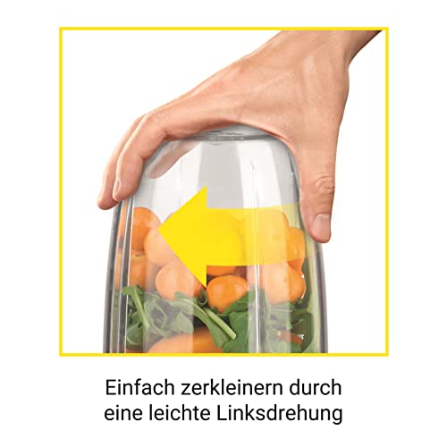 Standmixer klein N8WERK Nutrition Mixer, Midnight Edition