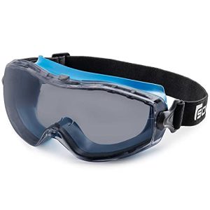Staubschutzbrille SolidWork, für Brillenträger geeignet, getönt