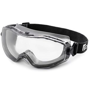 Staubschutzbrille SolidWork, mit universeller Passform, grau, klar