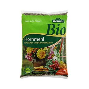 Stickstoffdünger Dehner Bio Hornmehl, 5 kg, für ca. 50 qm