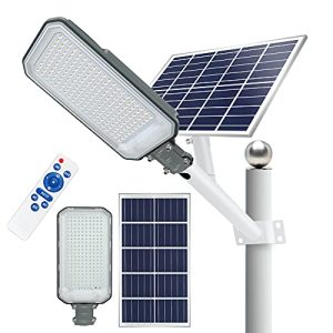 Straßenlampe STASUN Solarbetrieben, 200W mit Fernbedienung