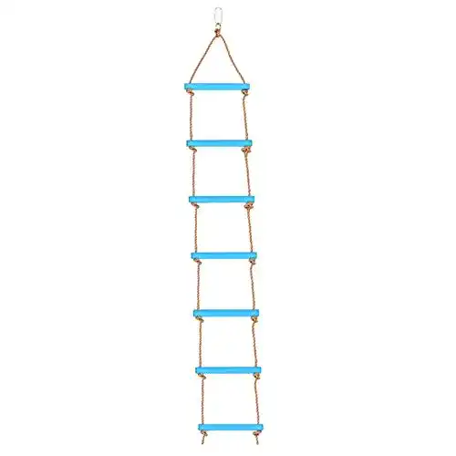 Strickleiter Queta Kinder Outdoor Kletterleiter aus Kunststoff
