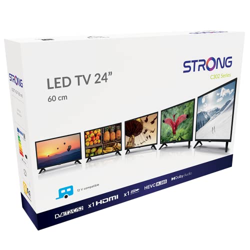 Strong-TV STRONG SRT 24HC3023 24 Zoll Fernseher, DVB-T2 HD