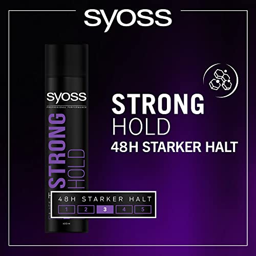 Syoss-Haarspray Syoss Haarspray Strong Hold, 6 x 400 ml