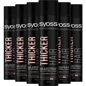 Syoss Hairspray Syoss Hairspray Thicker Hair Hold Level 4, 6 x