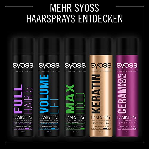 Syoss-Haarspray Syoss Haarspray Thicker Hair Haltegrad 4, 6 x