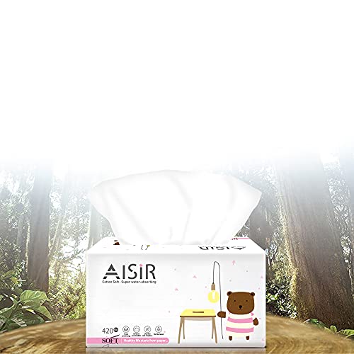 Taschentücher-Box AISIR Kosmetiktücher, 3-lagig, 3er Pack
