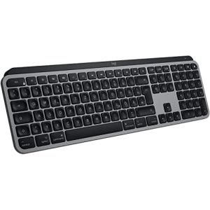 Tastatur Aluminium Logitech MX Keys für Mac kabellos beleuchtet