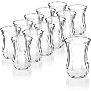 Teegläser Pasabahce Türkische Teeglas Tee Glas “Optik” 12er-Set
