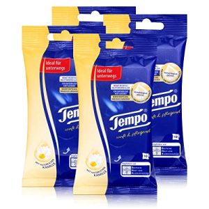 Tempo toilet paper Tempo 4x moisture with chamomile, pack of 10