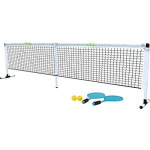 Tennisnetz Scatch Set mit und Schlägern Netzgarnitur Kombi