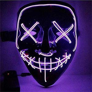 The-Purge-Maske Sinwind LED Purge Maske mit 3 Blitzmodi