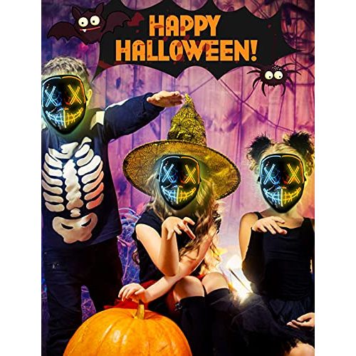 The-Purge-Maske Yumcute Halloween Led Maske