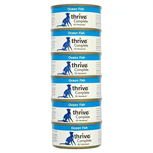 Thrive-Katzenfutter thrive Katzenfutter mit Seefisch, 6x75g