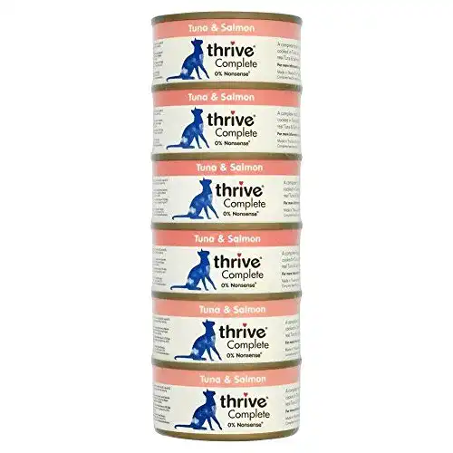 Thrive-Katzenfutter thrive Katzenfutter mit Thunfisch & Lachs, 6x