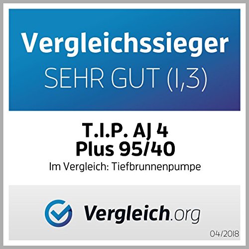 Tiefbrunnenpumpe T.I.P. 30177 Edelstahl AJ 4 Plus 95/40