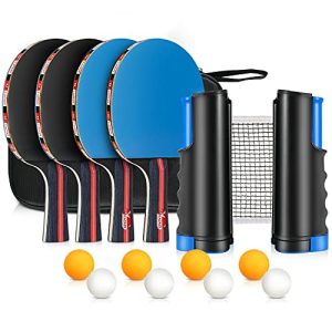 Tischtennisschläger-Set XDDIAS Tischtennis Set + Netz