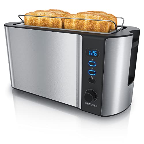 Die beste toaster edelstahl arendo edelstahl langschlitz 4 scheiben Bestsleller kaufen