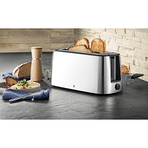 Toaster Edelstahl WMF Bueno Pro Toaster mit Brötchenaufsatz