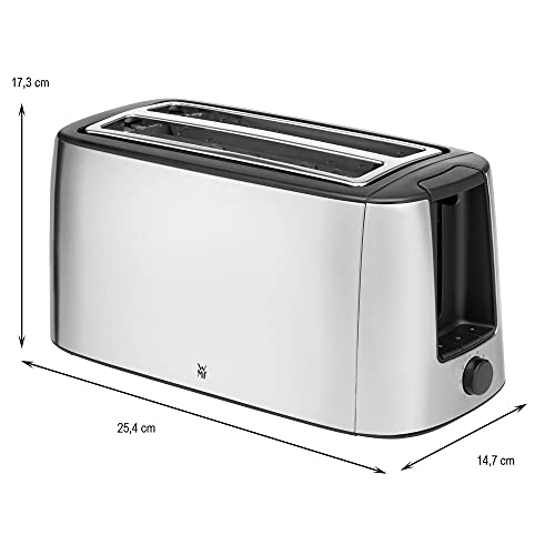 Toaster Edelstahl WMF Bueno Pro Toaster mit Brötchenaufsatz