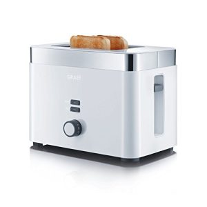 Toaster weiß Graef Toaster TO 61, weiß