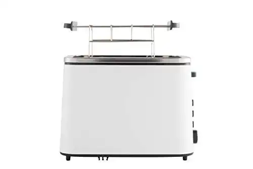 Toaster weiß GRUNDIG TA 5860 Toaster, 800W, 6 Bräunungsstufen