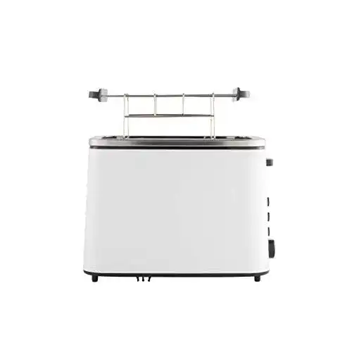 Toaster weiß GRUNDIG TA 5860 Toaster, 800W, 6 Bräunungsstufen