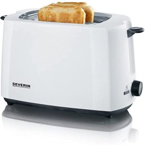 Toaster weiß SEVERIN Automatik-Toaster, mit Brötchenaufsatz