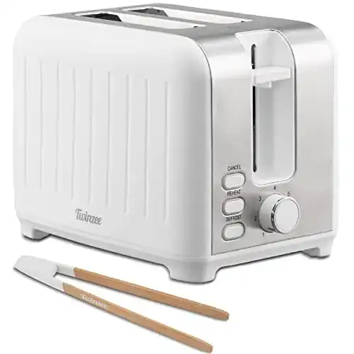 Die beste Toaster weiß Twinzee Toaster mit breitem Schlitz 3 in 1 2026 Test Bestseller Toaster weiß Twinzee Toaster mit breitem Schlitz 3 in 1